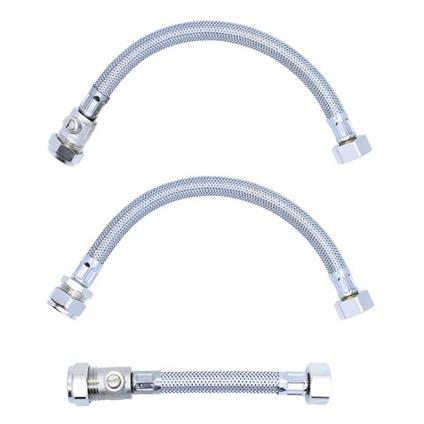 Flexible tap connectors