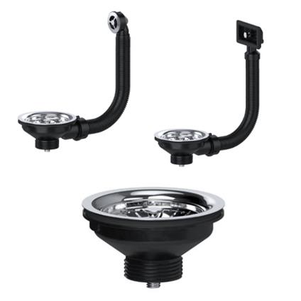 Sink strainer wastes