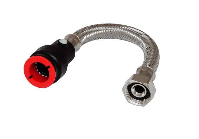 1/2" x 15mm ISO - 300mm - pushfit