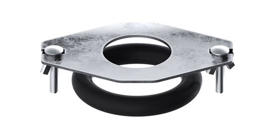 1 1/2" close couple kit (flat plate)
